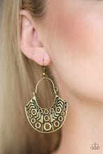 Load image into Gallery viewer, Indigenous Idol Brass Earring