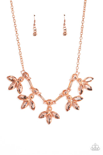 Dauntlessly Debonair Copper Necklace