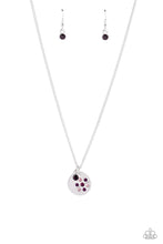 Load image into Gallery viewer, Dandelion Delights Purple Necklace