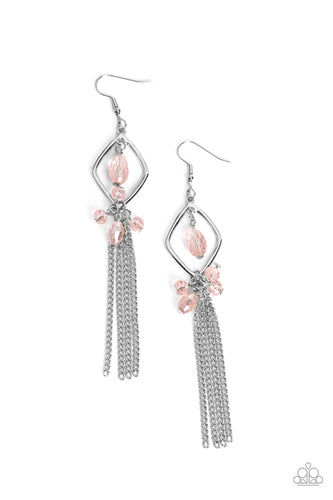 Effulgent Era Pink Earring