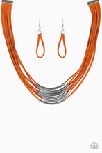 Load image into Gallery viewer, Walk The WALKABOUT Orange Necklace