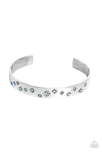 Load image into Gallery viewer, Starburst Shimmer Blue Bracelet