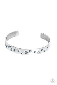 Starburst Shimmer Blue Bracelet