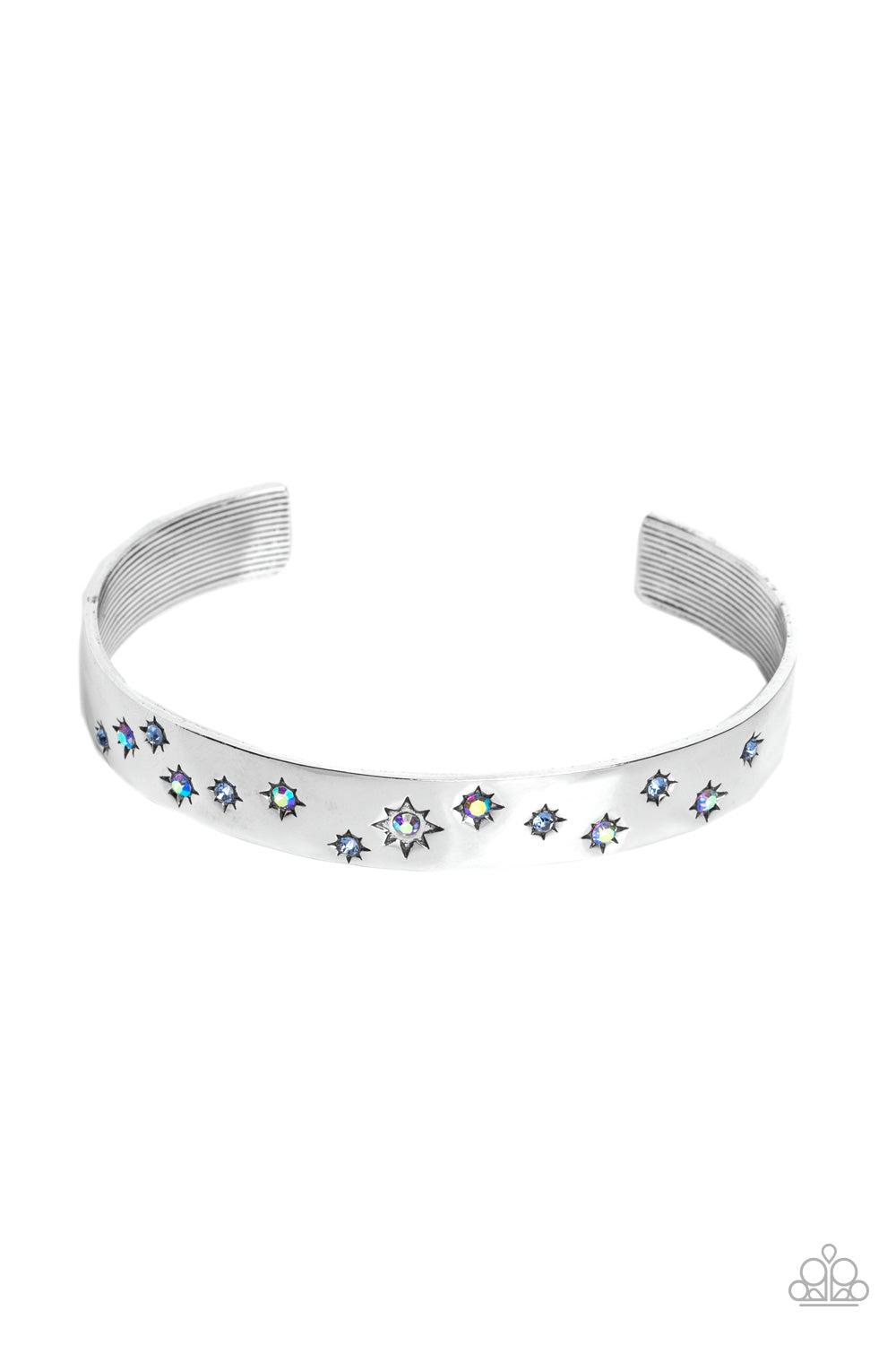 Starburst Shimmer Blue Bracelet