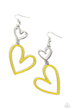 Load image into Gallery viewer, Pristine Pizzazz Yellow Earring
