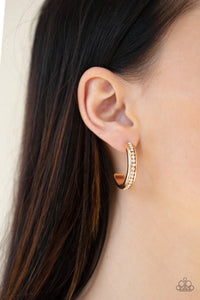 5th Avenue Fashionista Gold Earring