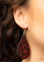 Load image into Gallery viewer, Beach Garden Brown Earring