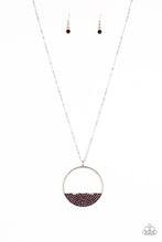 Load image into Gallery viewer, Bet Your Bottom Dollar Purple Necklace