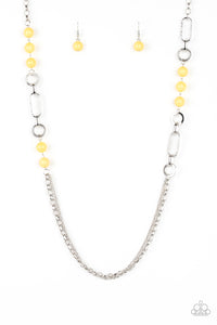 CACHE Me Out Yellow Necklace