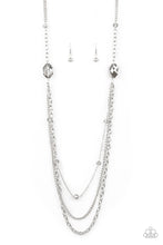 Load image into Gallery viewer, Dare To Dazzle Silver Necklace