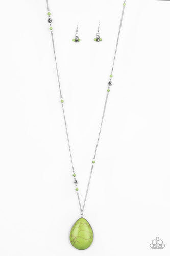 Desert Meadow Green Necklace
