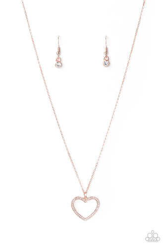 GLOW By Heart Gold Necklace