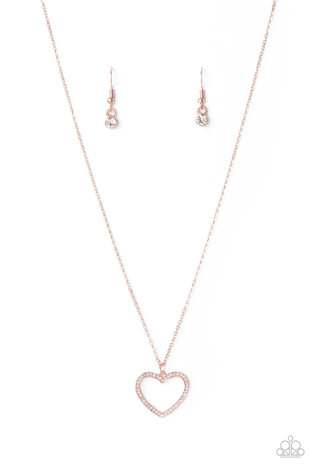 GLOW By Heart Gold Necklace