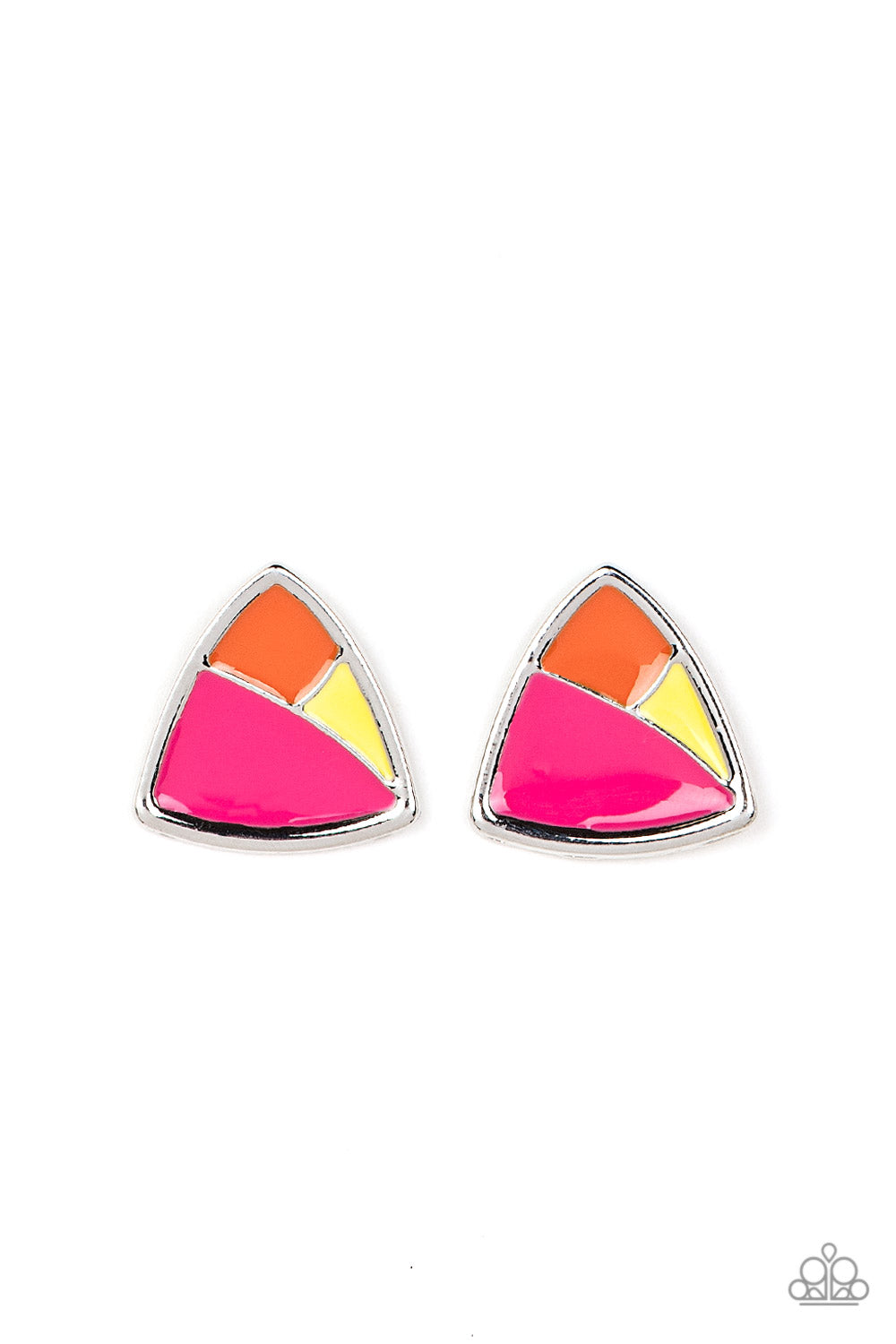 Kaleidoscopic Collision Multi Earring