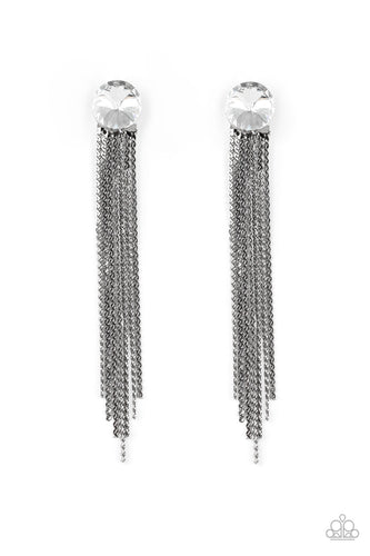 Level Up Black Earring