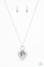 Load image into Gallery viewer, Romeo Romance Purple Necklace