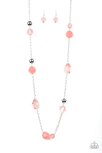 Royal Roller Orange Necklace