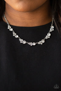 Social Luster White Necklace