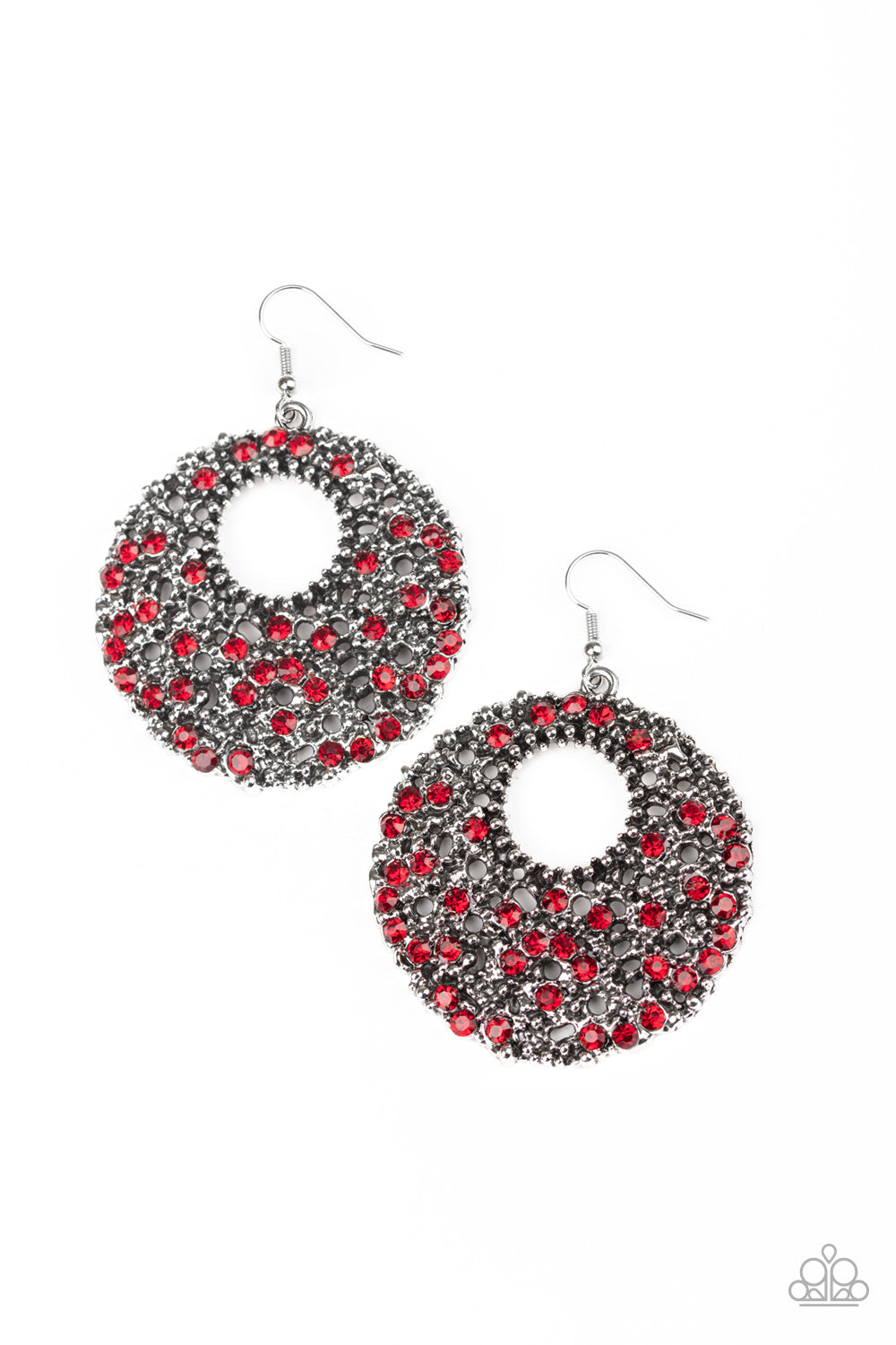Starry Showcase Red Earring