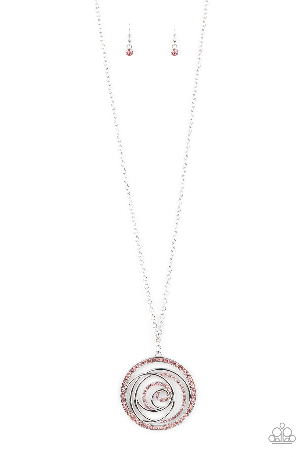 Subliminal Sparkle Pink Necklace