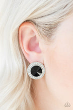 Load image into Gallery viewer, What Should I BLING? Black Earring