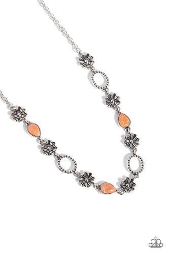 Casablanca Chic Orange Necklace