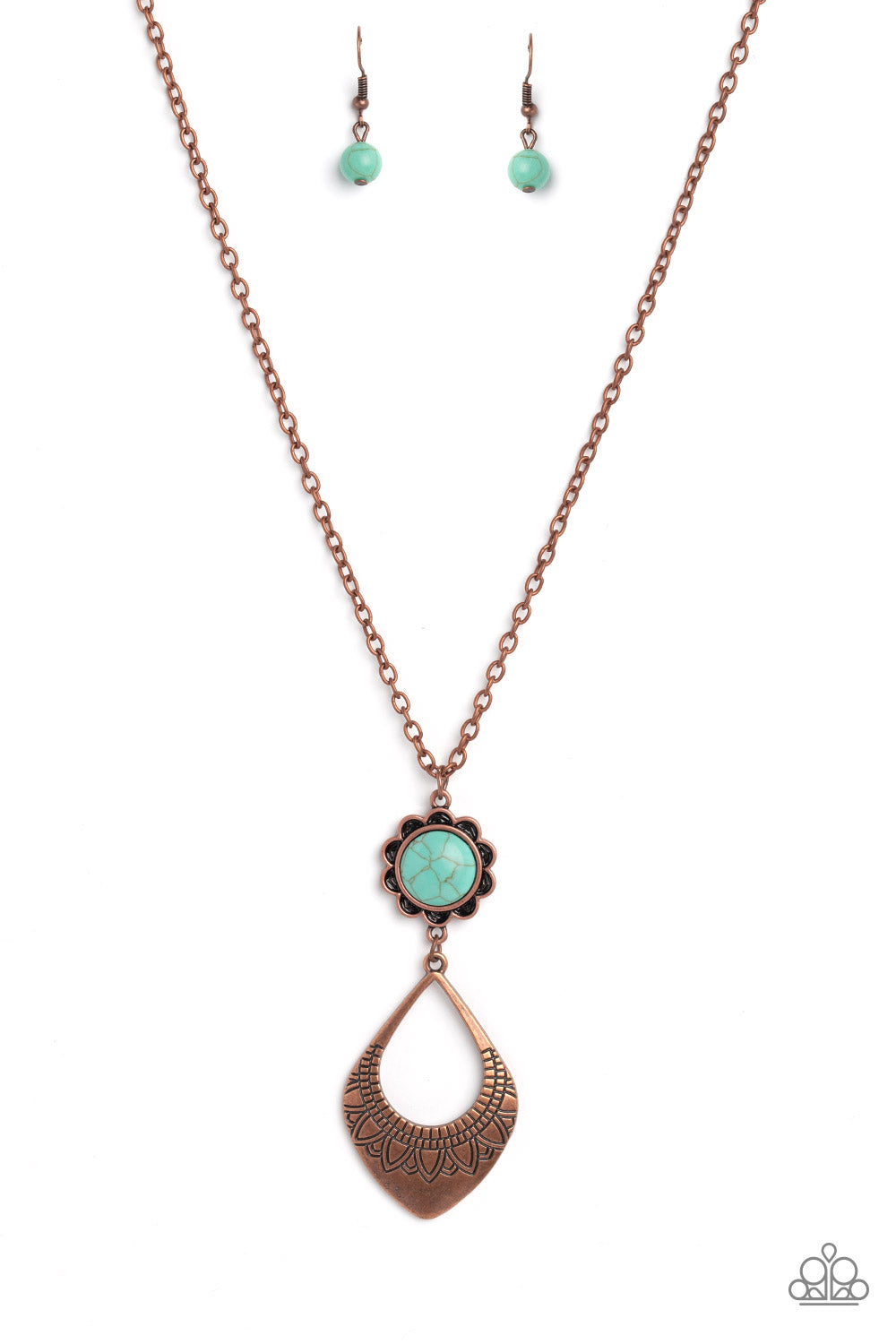 Stone TOLL Copper Necklace