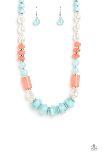 A SHEEN Slate Blue Necklace