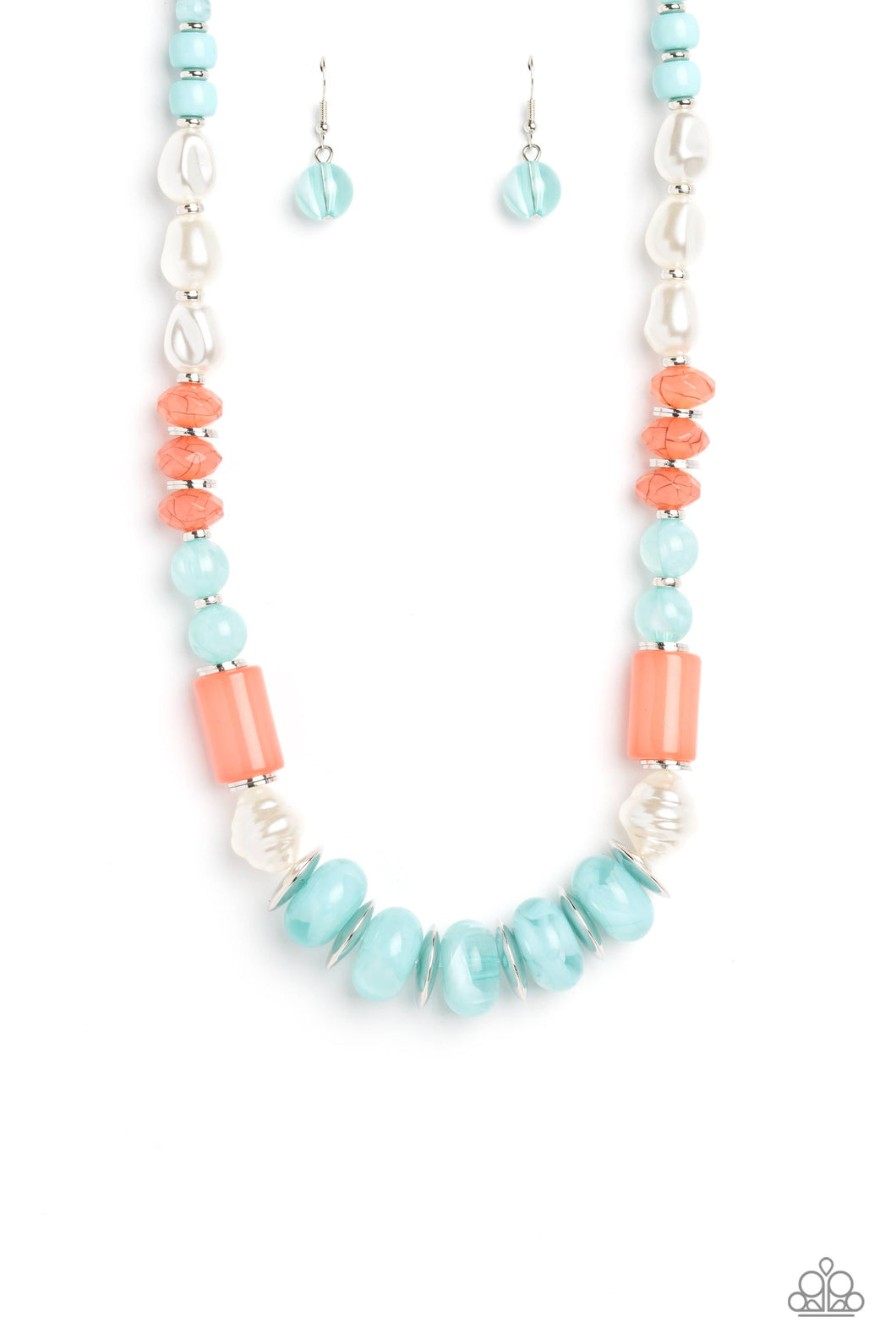 A SHEEN Slate Blue Necklace