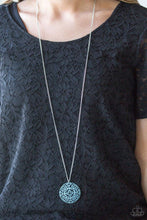 Load image into Gallery viewer, Midsummer Musical Blue Necklace