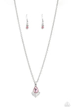 Load image into Gallery viewer, Fancy Fringe Pink Necklace