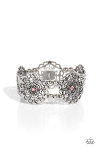 Ornamental Occasion Pink Bracelet