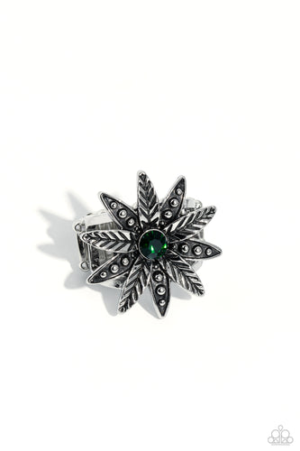 Sunflower Season Green Ring