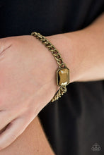 Load image into Gallery viewer, Command and CONQUEROR Brass Bracelet