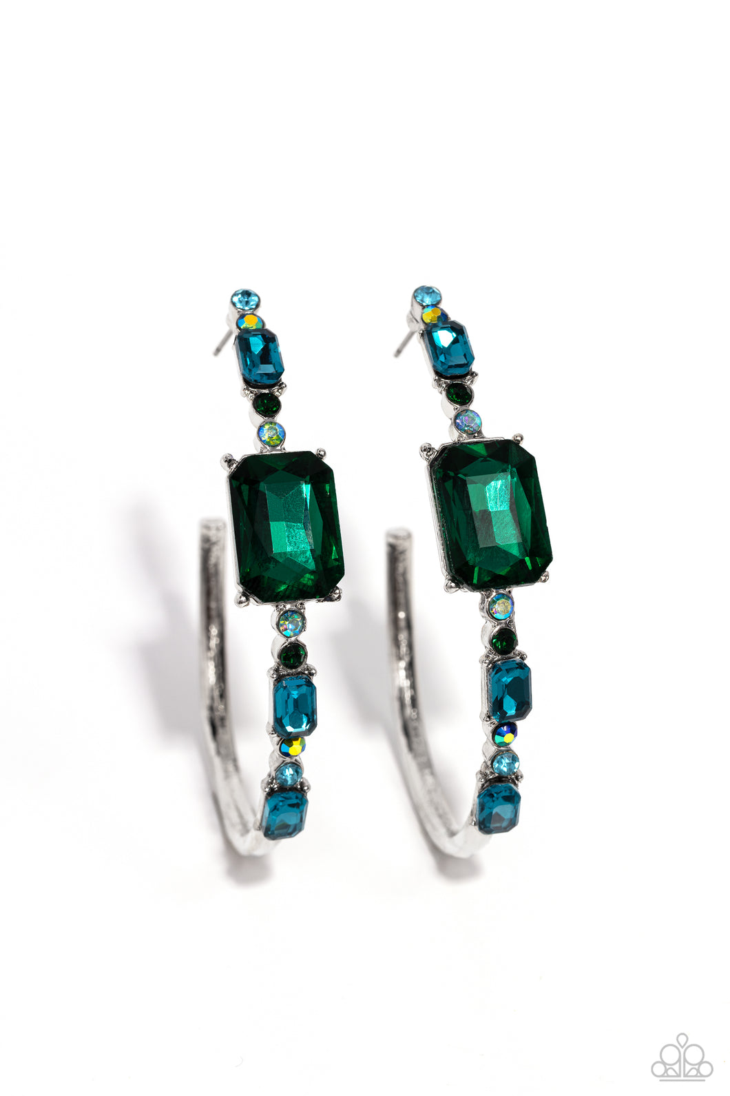 Elite Ensemble Green Earring