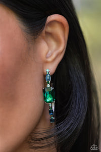 Elite Ensemble Green Earring