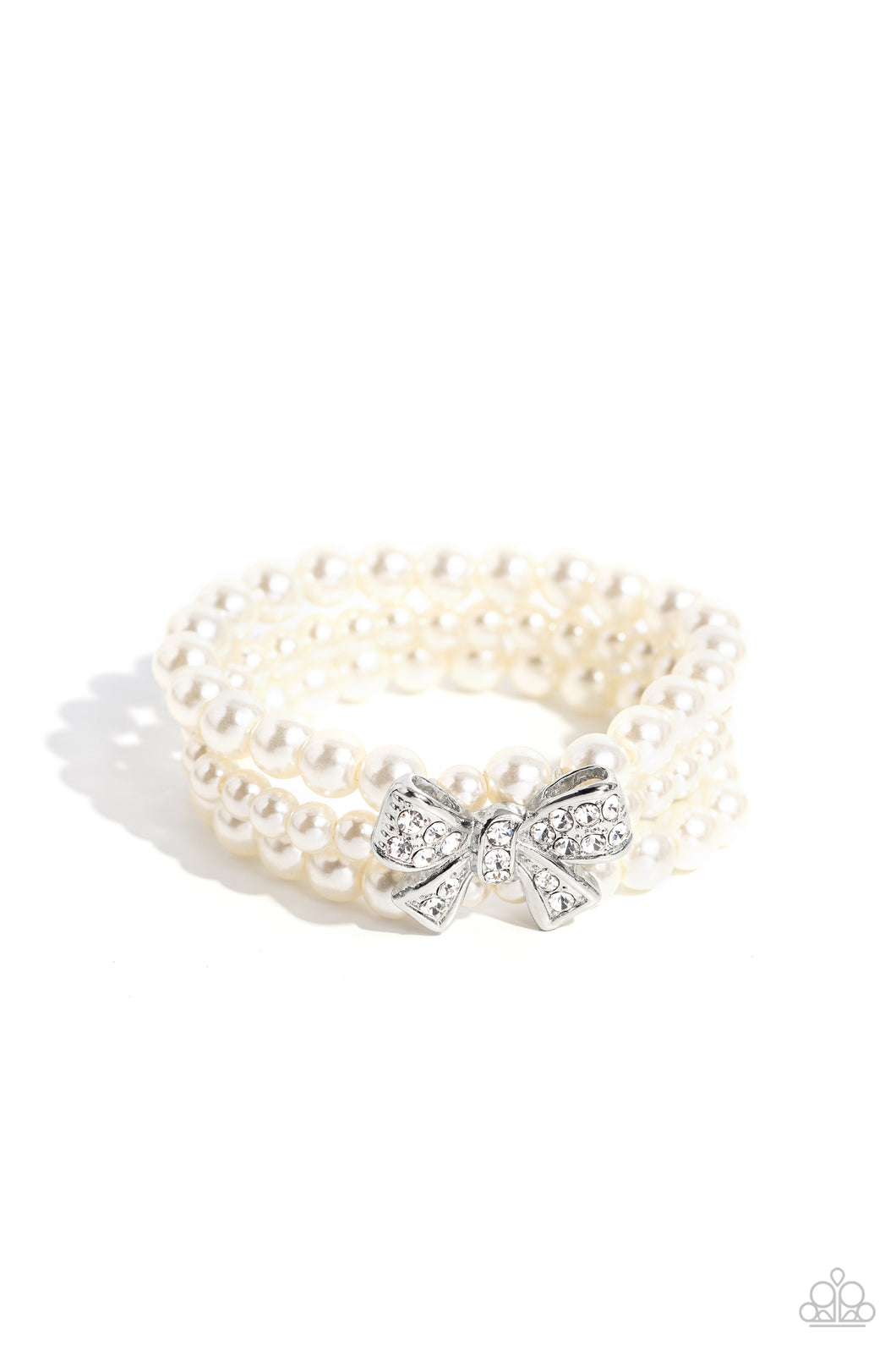 How Do You Do? White Bracelet