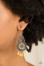 Load image into Gallery viewer, Courageously Congo Yellow Earring