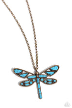 Load image into Gallery viewer, FLYING Low Brass Necklace