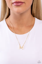 Load image into Gallery viewer, Leave Your Initials - Gold Necklace - M