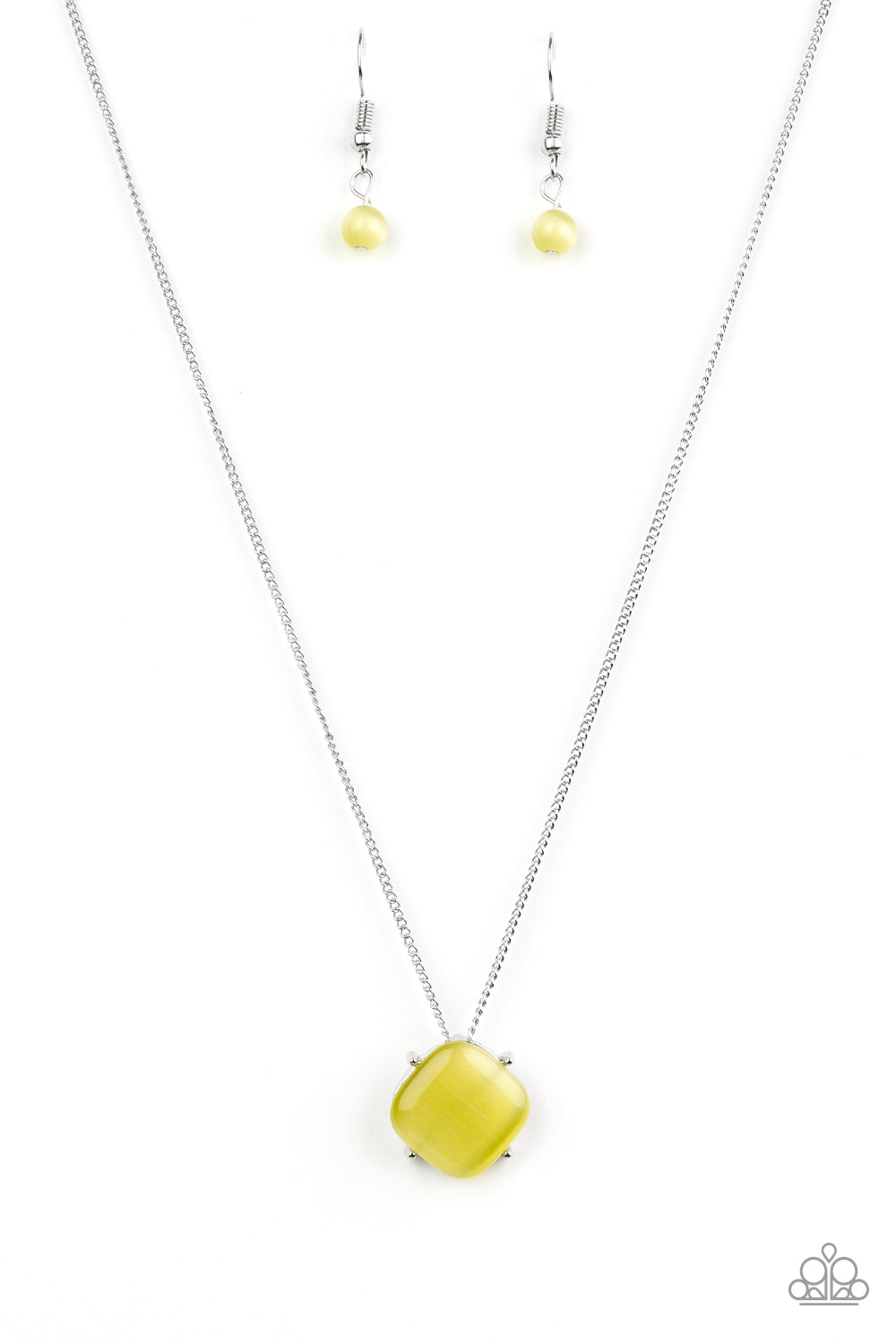 You GLOW Girl Yellow Necklace