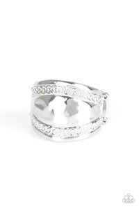 Sunset Groove Silver Ring