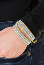 Load image into Gallery viewer, Shimmer and Sass Yellow Bracelet