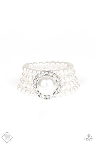 Top Tier Twinkle White Bracelet