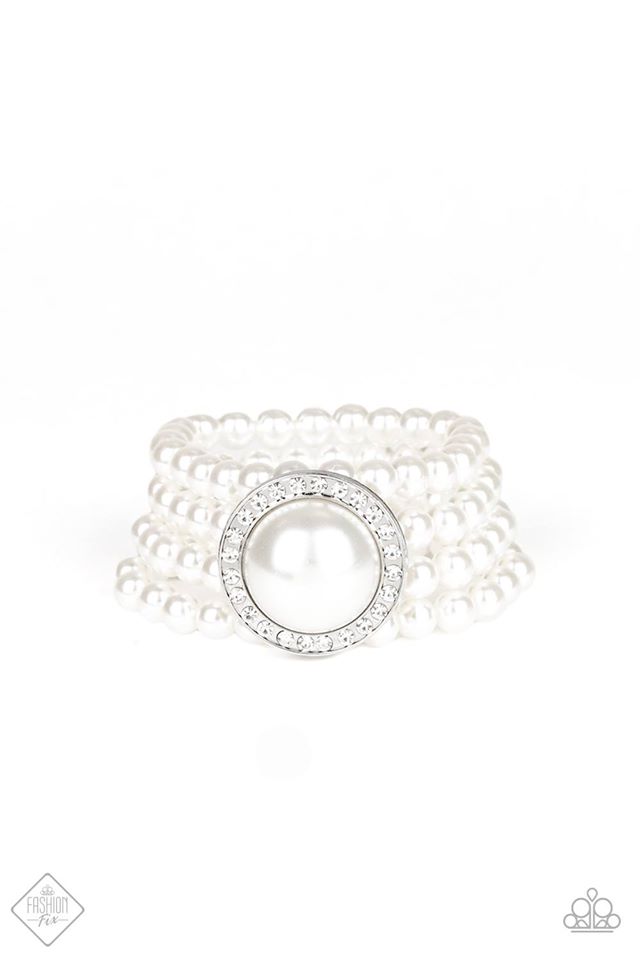 Top Tier Twinkle White Bracelet