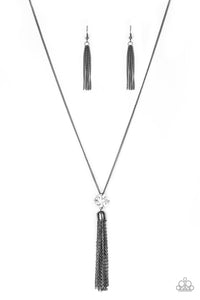 Five-Alarm FIREWORK Black Necklace