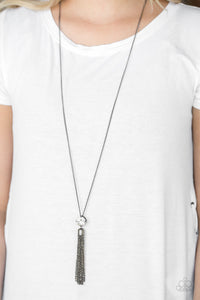 Five-Alarm FIREWORK Black Necklace