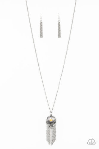 Western Weather Yellow Necklace