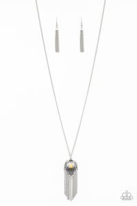 Western Weather Yellow Necklace