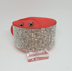 Roll With The Punches Orange Bracelet